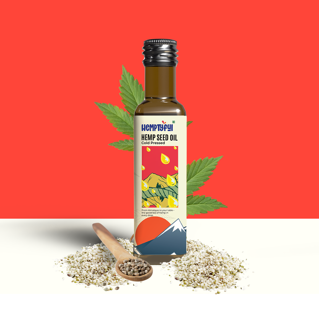 Extra Virgin Cold Pressed Hemp Seed Oil